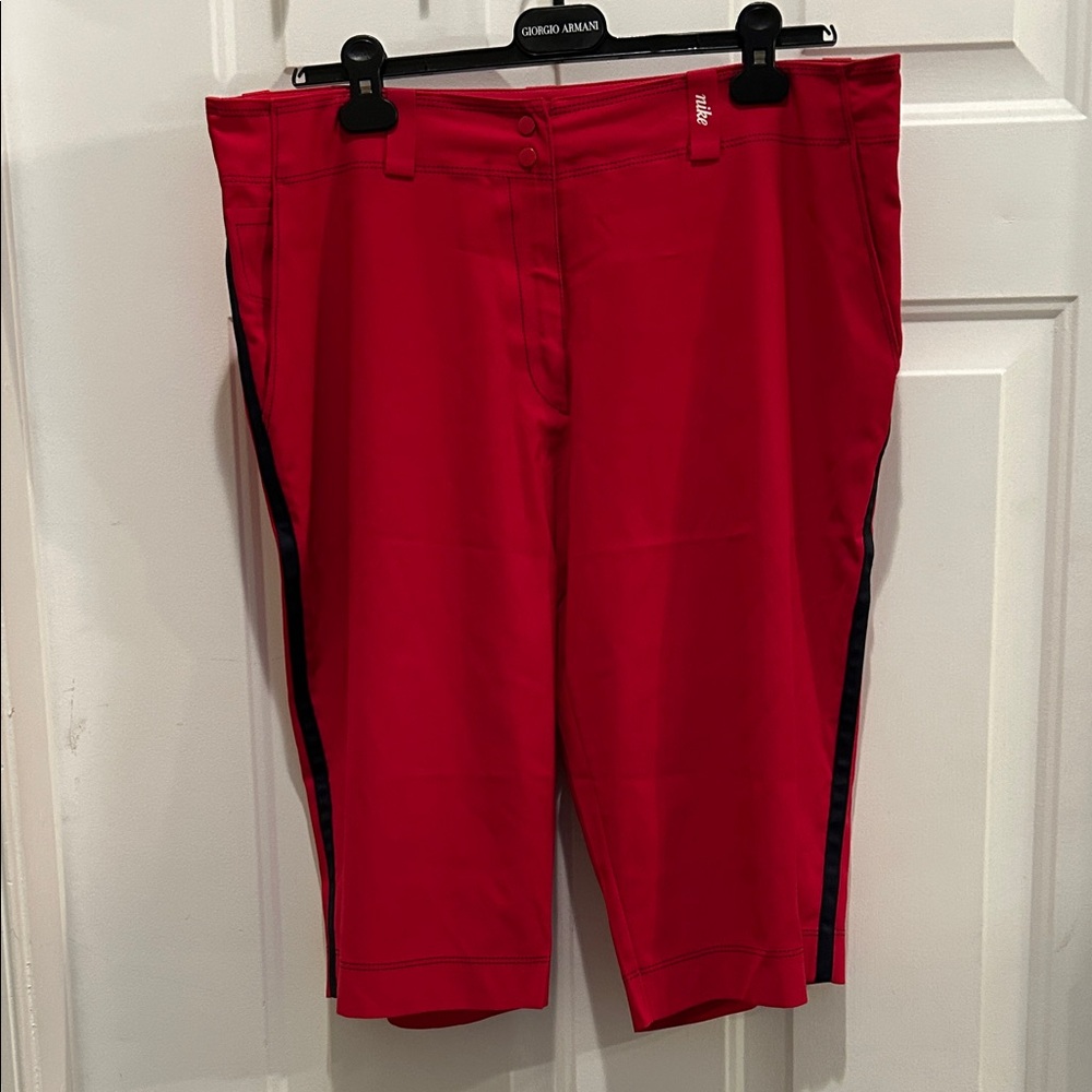Nike Red Women's Athletic Shorts